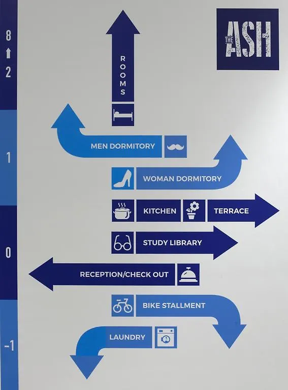The Ash Hostel Antwerp 2*,
